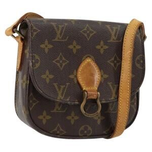 LOUIS VUITTON Monogram Saint Cloud PM Shoulder Bag M51244 LV Auth 154571
